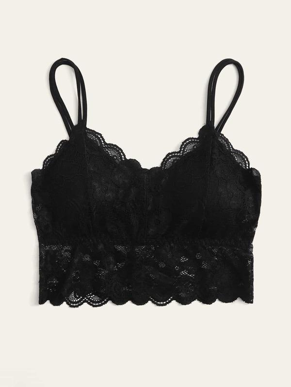 Floral Lace Bralette - INS | Online Fashion Free Shipping Clothing, Dresses, Tops, Shoes