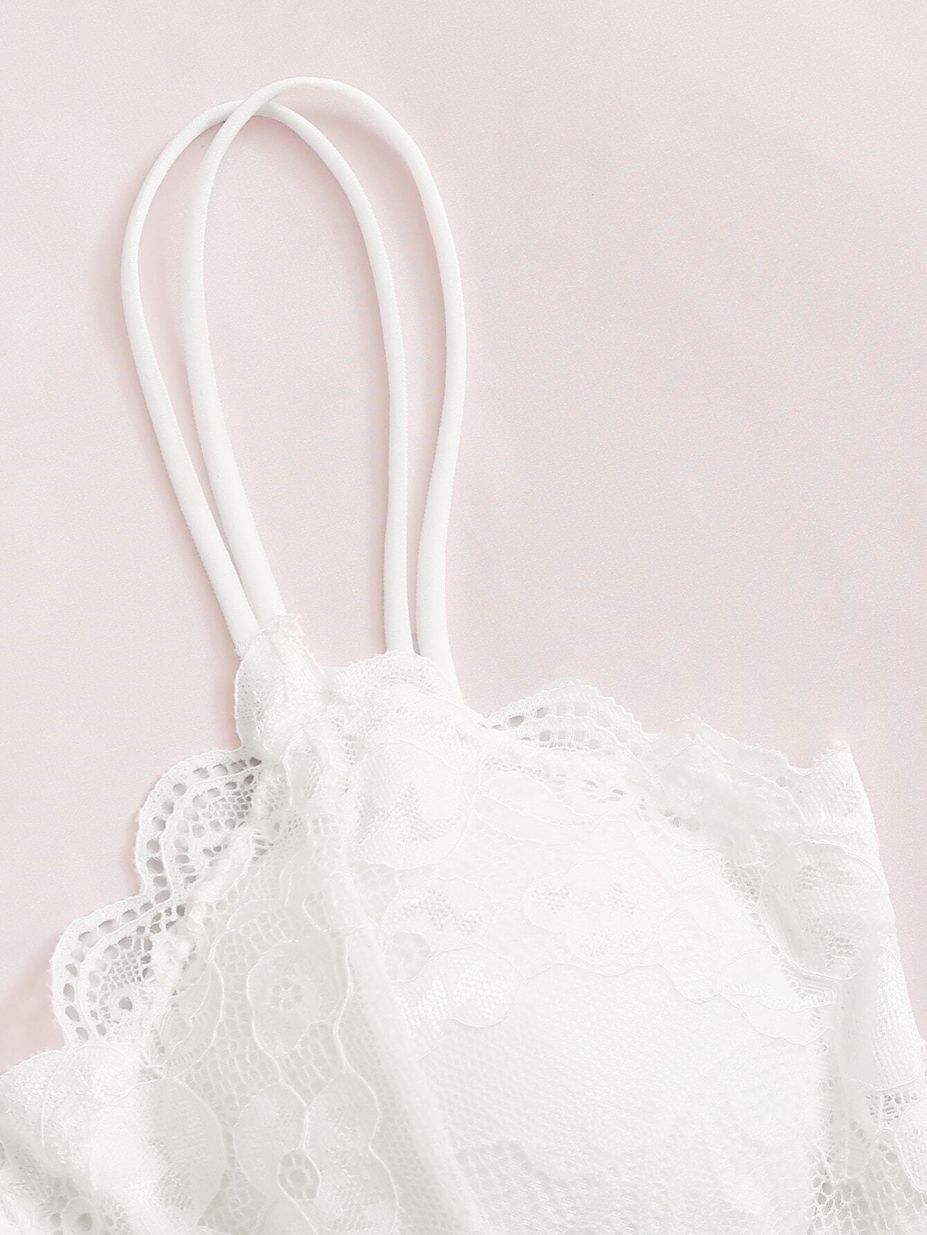 Floral Lace Bralette - INS | Online Fashion Free Shipping Clothing, Dresses, Tops, Shoes