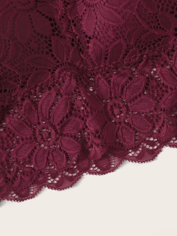 Floral Lace Criss Cross Bralette - INS | Online Fashion Free Shipping Clothing, Dresses, Tops, Shoes