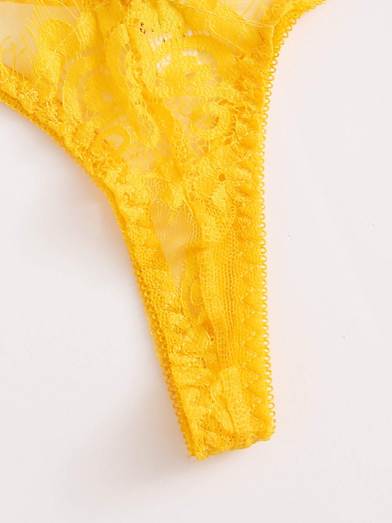 Floral Lace Underwire Lingerie Set - INS | Online Fashion Free Shipping Clothing, Dresses, Tops, Shoes