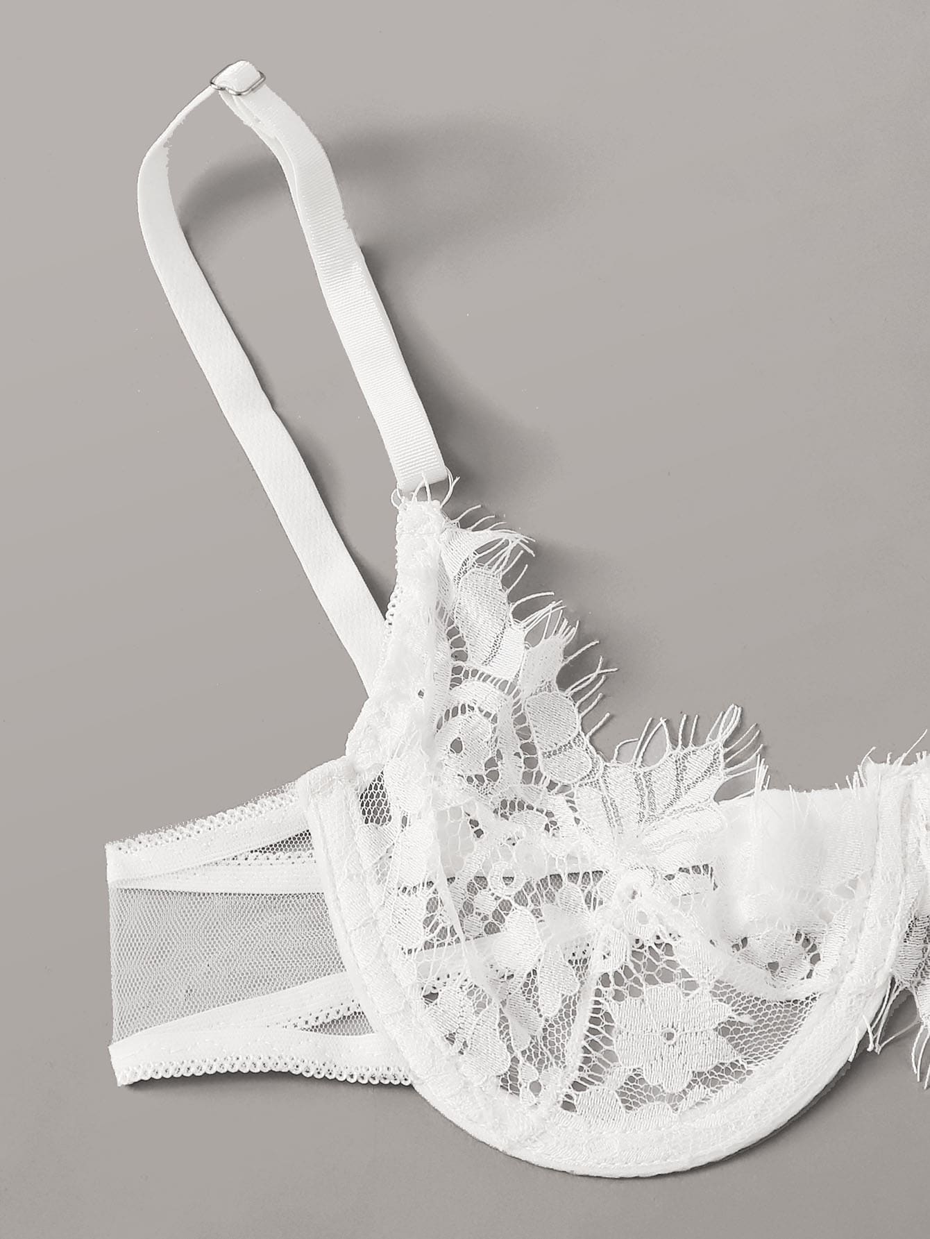 Floral Lace Underwire Lingerie Set - INS | Online Fashion Free Shipping Clothing, Dresses, Tops, Shoes