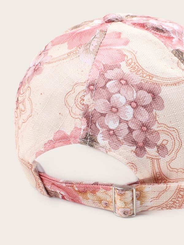 Floral Pattern Baseball Cap - INS | Online Fashion Free Shipping Clothing, Dresses, Tops, Shoes