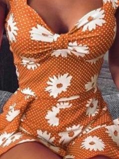 Floral Printed Suspender Dress - Mini Dresses - INS | Online Fashion Free Shipping Clothing, Dresses, Tops, Shoes - 10-20 - 17/06/2021 - color-blue