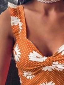 Floral Printed Suspender Dress - Mini Dresses - INS | Online Fashion Free Shipping Clothing, Dresses, Tops, Shoes - 10-20 - 17/06/2021 - color-blue