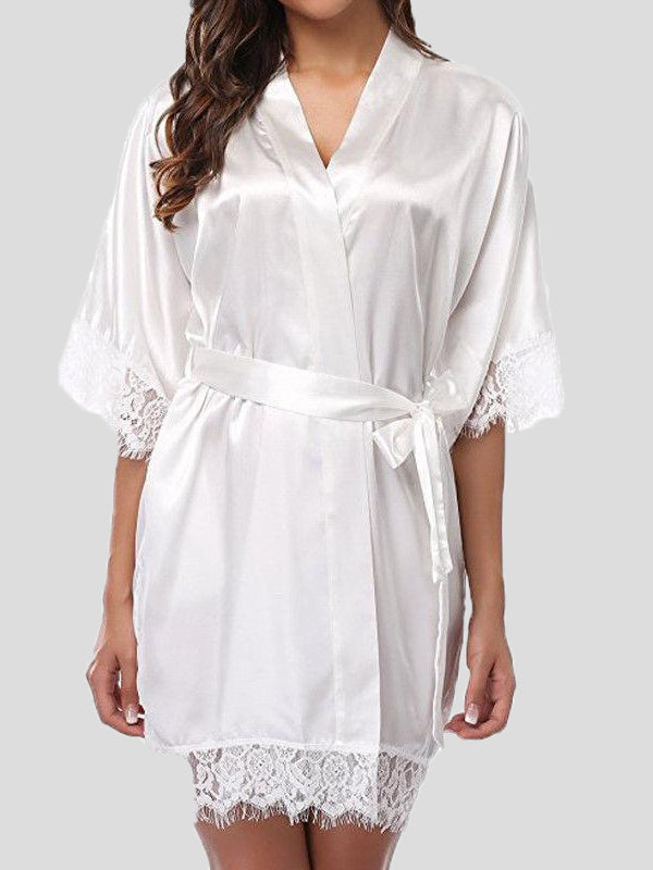 Flowy Kimono Lace Robe