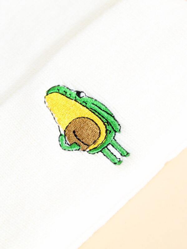 Frog Embroidered Beanie - INS | Online Fashion Free Shipping Clothing, Dresses, Tops, Shoes