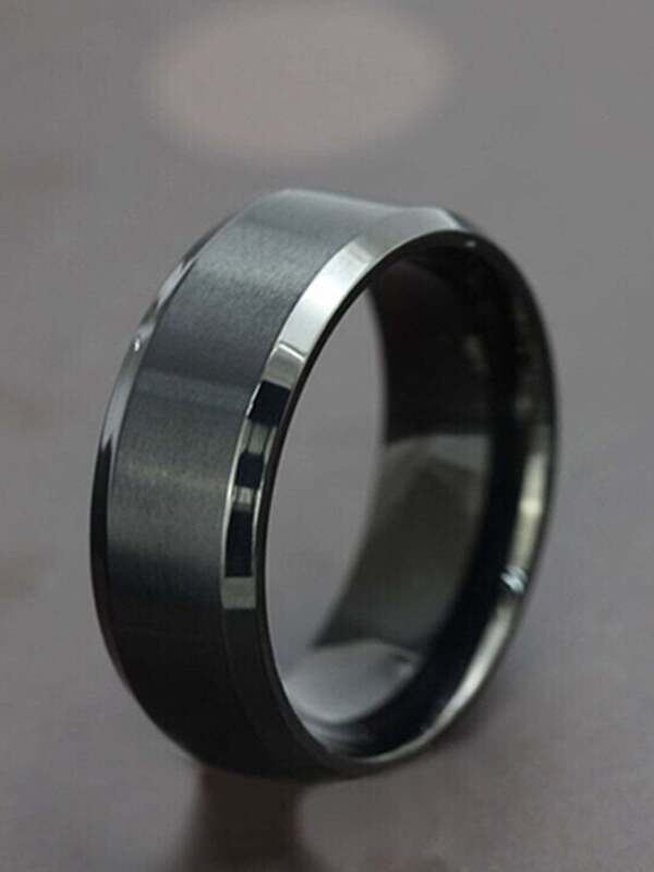 Frosted Titanium Steel Ring - INS | Online Fashion Free Shipping Clothing, Dresses, Tops, Shoes