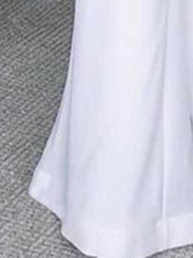 Full Length Plain Asymmetric Wide Legs Women's Jumpsuit - Jumpsuits & Rompers - INS | Online Fashion Free Shipping Clothing, Dresses, Tops, Shoes - 02/27/2021 - Black - Bottoms