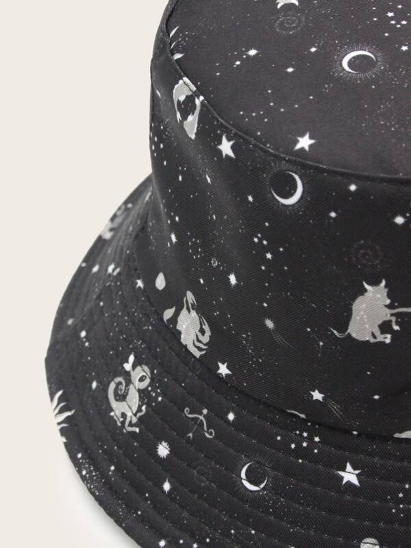 Galaxy Pattern Bucket Hat - INS | Online Fashion Free Shipping Clothing, Dresses, Tops, Shoes