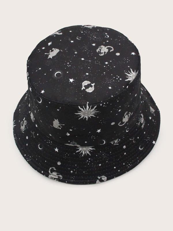 Galaxy Pattern Bucket Hat - INS | Online Fashion Free Shipping Clothing, Dresses, Tops, Shoes