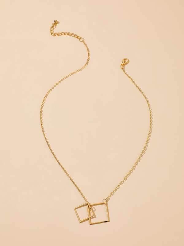 Geometric Decor Necklace - INS | Online Fashion Free Shipping Clothing, Dresses, Tops, Shoes