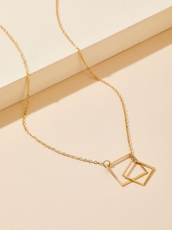 Geometric Decor Necklace - INS | Online Fashion Free Shipping Clothing, Dresses, Tops, Shoes