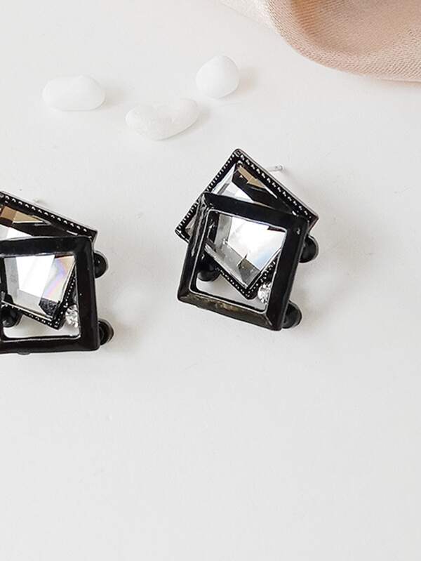 Geometric Design Stud Earrings - INS | Online Fashion Free Shipping Clothing, Dresses, Tops, Shoes