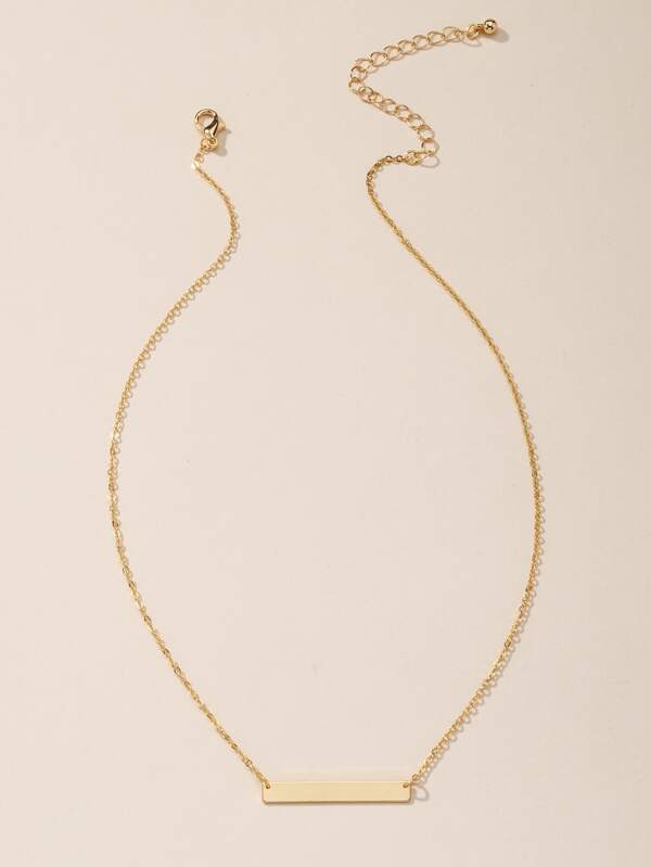 Gold Geometric Charm Necklace - INS | Online Fashion Free Shipping Clothing, Dresses, Tops, Shoes