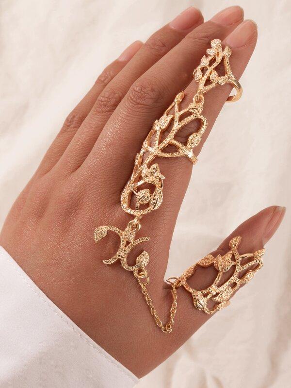 Gold Mittens Ring - INS | Online Fashion Free Shipping Clothing, Dresses, Tops, Shoes
