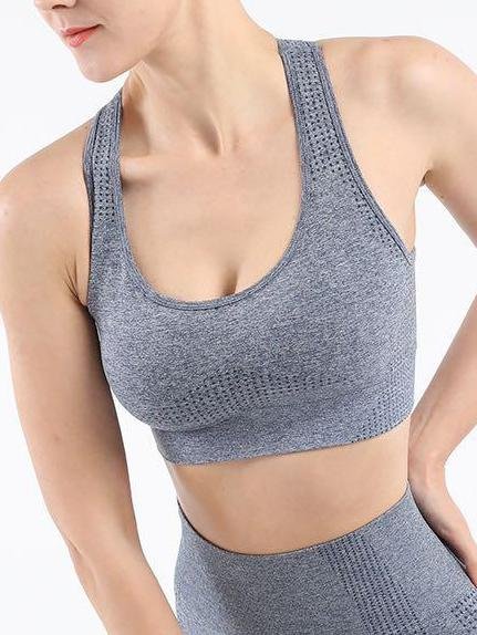 Gymshark Vital Seamless Sports Bra - Lingerie - INS | Online Fashion Free Shipping Clothing, Dresses, Tops, Shoes - 02/27/2021 - Autumn - Black