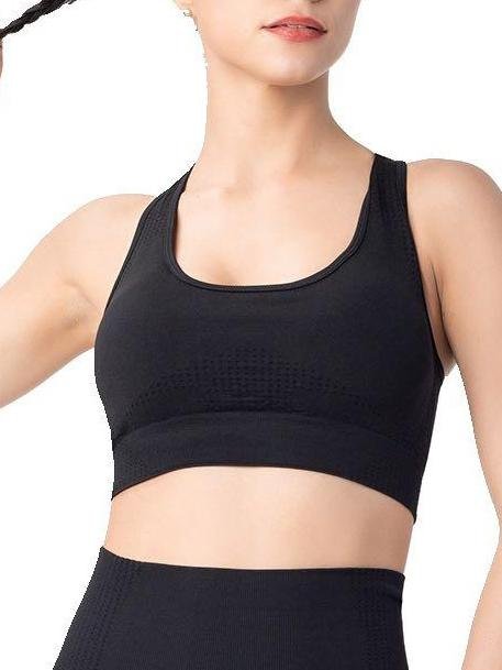 Gymshark Vital Seamless Sports Bra - Lingerie - INS | Online Fashion Free Shipping Clothing, Dresses, Tops, Shoes - 02/27/2021 - Autumn - Black
