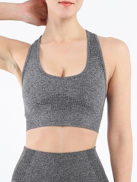 Gymshark Vital Seamless Sports Bra - Lingerie - INS | Online Fashion Free Shipping Clothing, Dresses, Tops, Shoes - 02/27/2021 - Autumn - Black