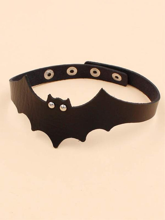 Halloween Bat Decor PU Choker - INS | Online Fashion Free Shipping Clothing, Dresses, Tops, Shoes