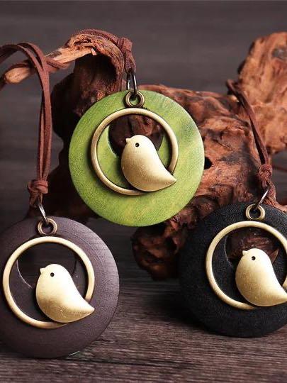 Handmade Bird Sweater Vintage Necklace - INS | Online Fashion Free Shipping Clothing, Dresses, Tops, Shoes