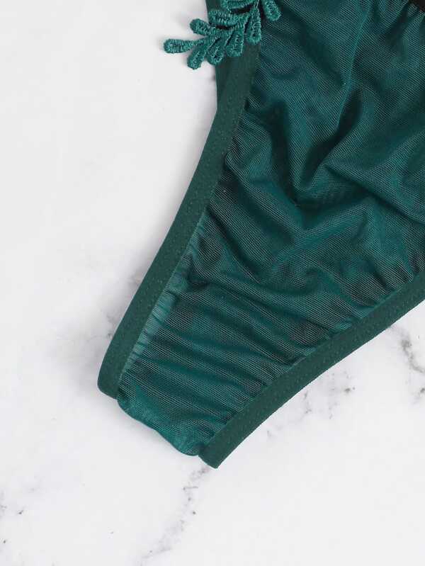 Harness Appliques Lingerie Set - INS | Online Fashion Free Shipping Clothing, Dresses, Tops, Shoes