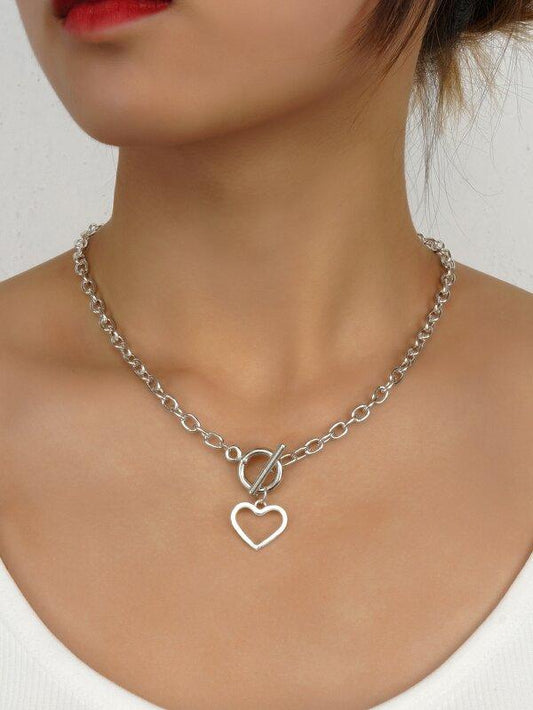 Heart Pendant Necklace - INS | Online Fashion Free Shipping Clothing, Dresses, Tops, Shoes