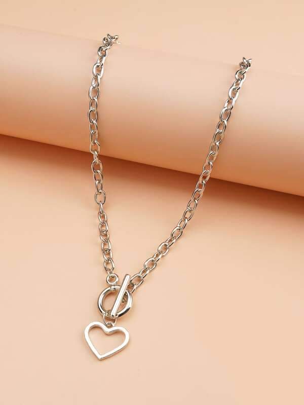 Heart Pendant Necklace - INS | Online Fashion Free Shipping Clothing, Dresses, Tops, Shoes