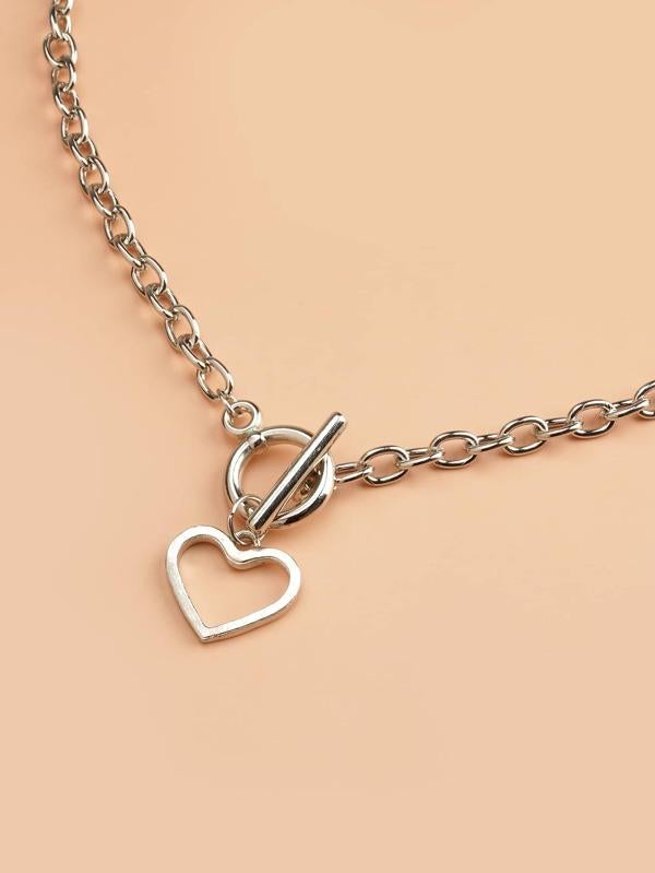 Heart Pendant Necklace - INS | Online Fashion Free Shipping Clothing, Dresses, Tops, Shoes