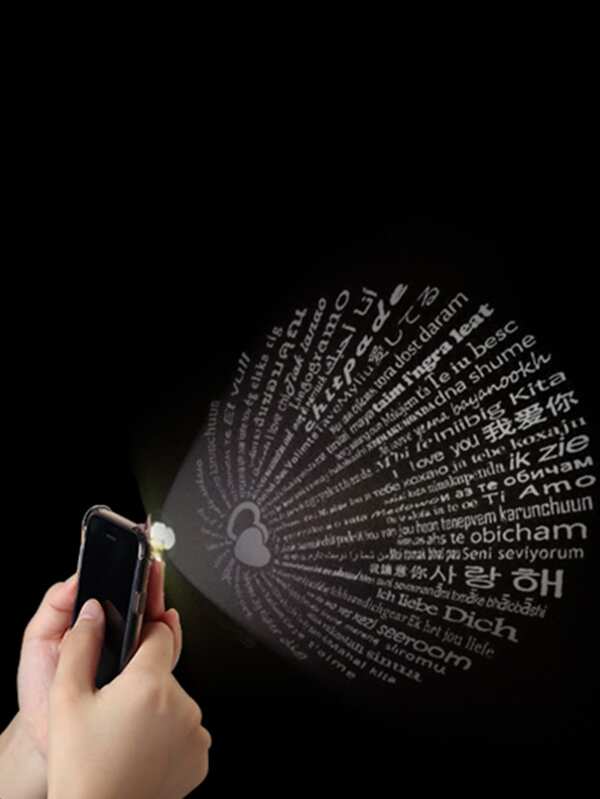 Heart Pendant Projection Necklace - INS | Online Fashion Free Shipping Clothing, Dresses, Tops, Shoes