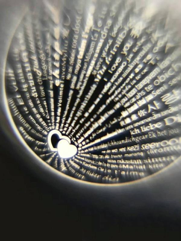 Heart Pendant Projection Necklace - INS | Online Fashion Free Shipping Clothing, Dresses, Tops, Shoes