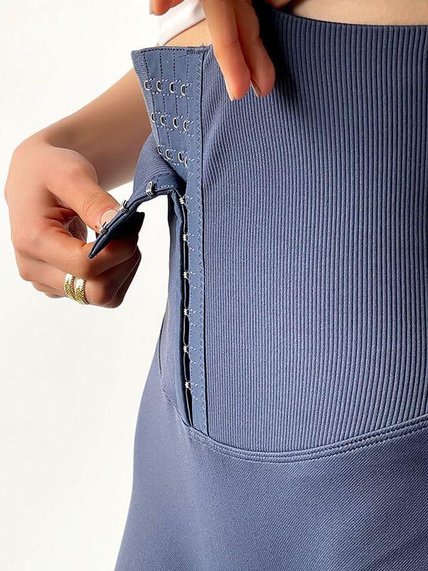 High Waist Quick Drying Breasted Tight Shorts - Leggings - INS | Online Fashion Free Shipping Clothing, Dresses, Tops, Shoes - 02/25/2021 - Autumn - Black