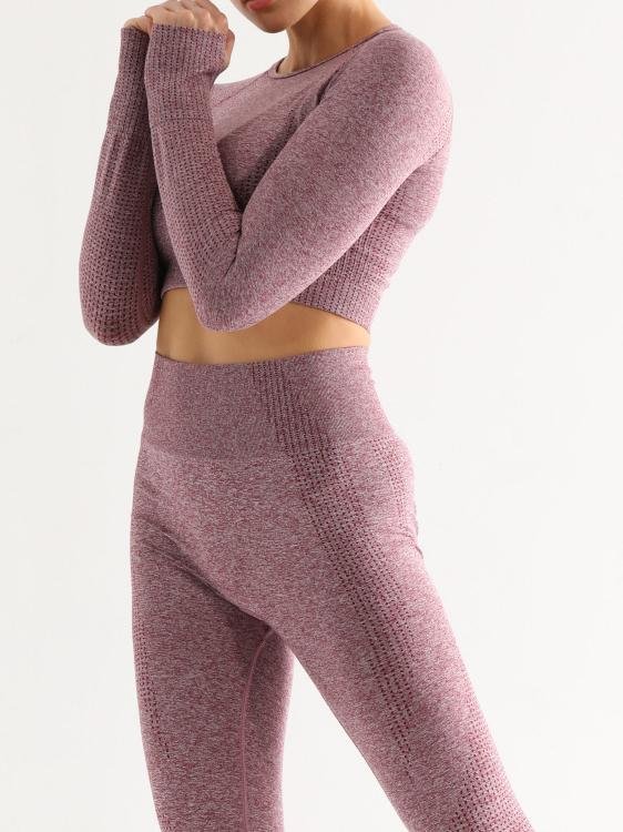 High Waist Seamless Leggings Sport Women Elastic Trousers - Yoga Pants - INS | Online Fashion Free Shipping Clothing, Dresses, Tops, Shoes - 15/03/2021 - Autumn - Black