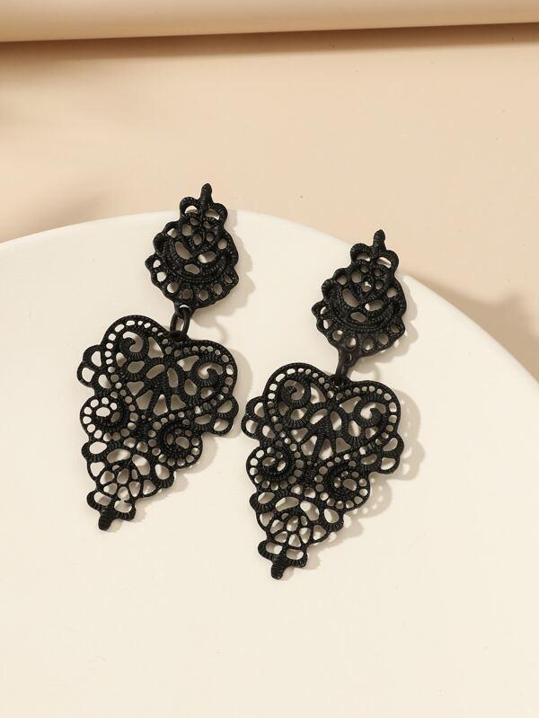 Hollow Vintage Drop Earrings - INS | Online Fashion Free Shipping Clothing, Dresses, Tops, Shoes