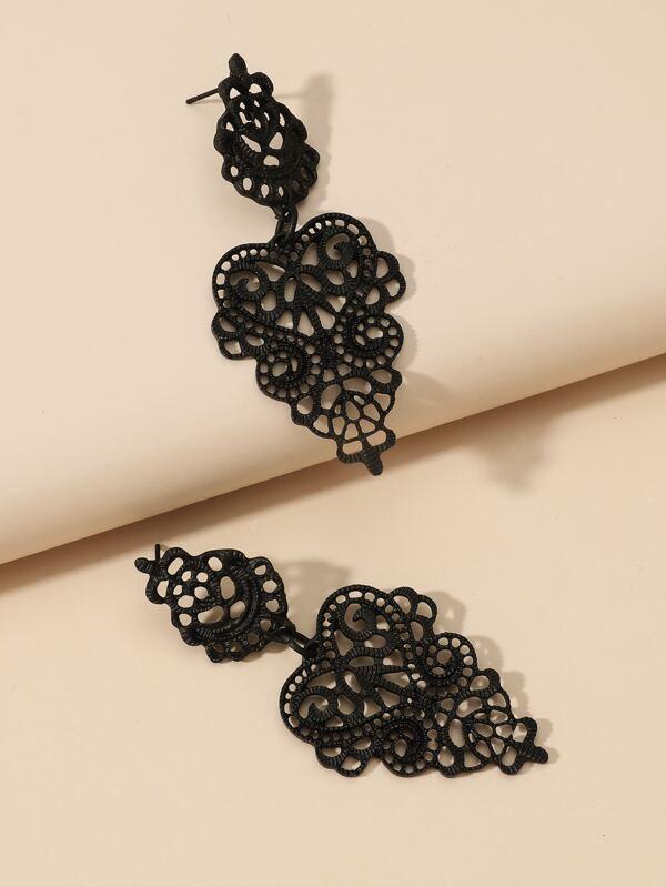 Hollow Vintage Drop Earrings - INS | Online Fashion Free Shipping Clothing, Dresses, Tops, Shoes