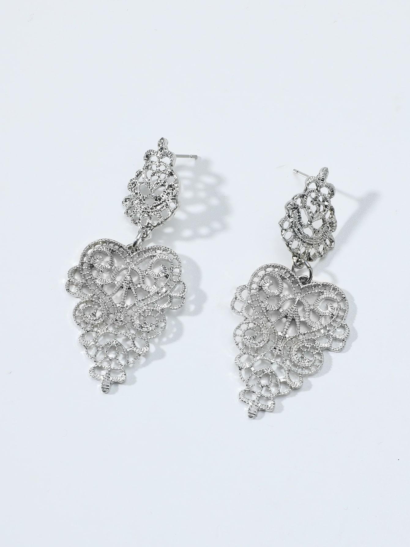 Hollow Vintage Drop Earrings - INS | Online Fashion Free Shipping Clothing, Dresses, Tops, Shoes