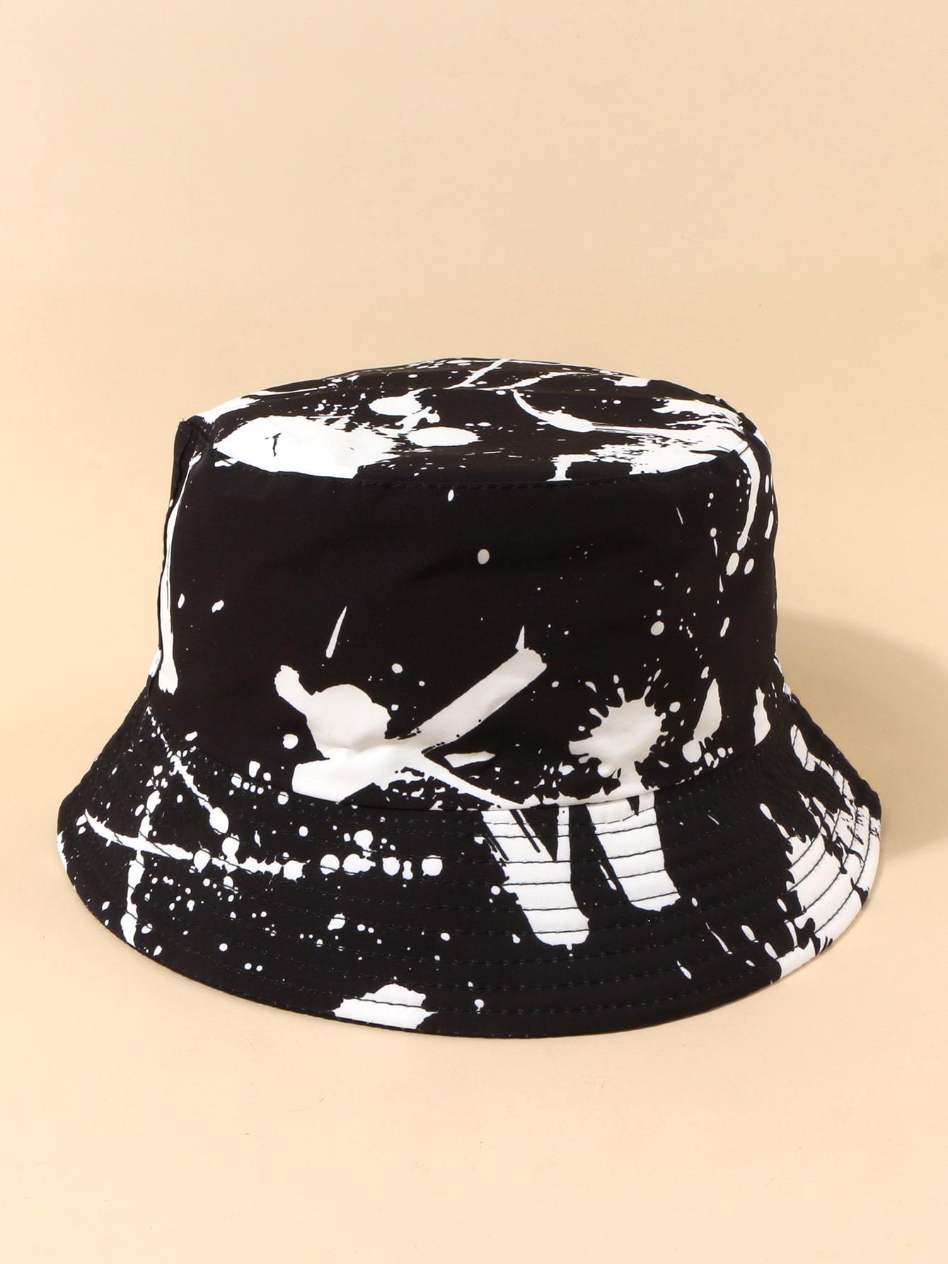 Ink Print Bucket Hat - INS | Online Fashion Free Shipping Clothing, Dresses, Tops, Shoes