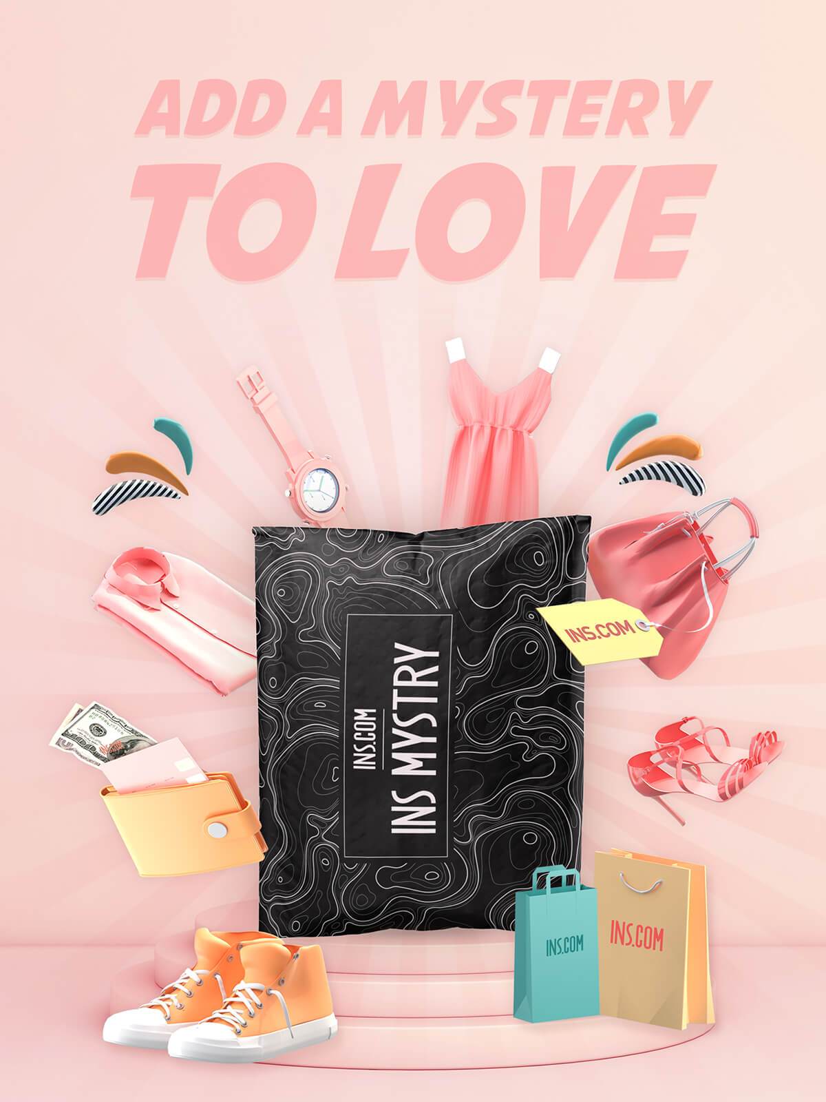 INS Mystery Box - Mystery Box - INS | Online Fashion Free Shipping Clothing, Dresses, Tops, Shoes - Mystery Box - -