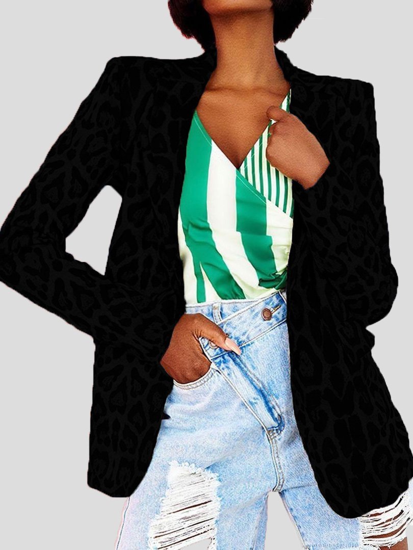 INS Women's Lapel Slim Cardigan Temperament Suit Jacket - Coats & Jackets - INS | Online Fashion Free Shipping Clothing, Dresses, Tops, Shoes - 07/08/2021 - 30-40 - Category_Jackets & Coats