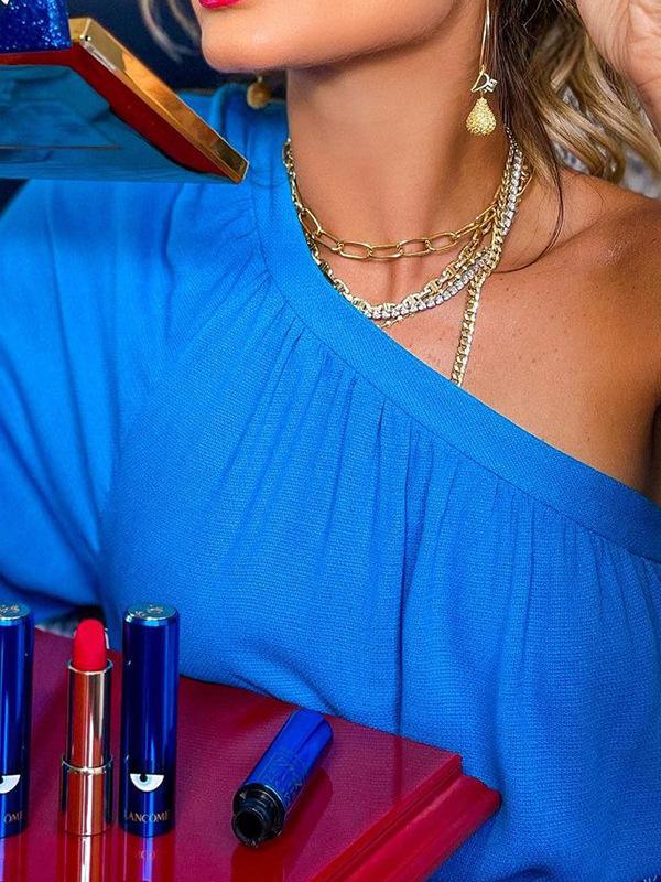 Irregular One-Shoulder Sleeve Top & Casual Pants Two-Piece Suit - Sets - INS | Online Fashion Free Shipping Clothing, Dresses, Tops, Shoes - 30-40 - 30/06/2021 - Bottom