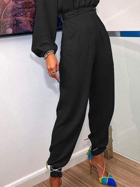 Irregular One-Shoulder Sleeve Top & Casual Pants Two-Piece Suit - Sets - INS | Online Fashion Free Shipping Clothing, Dresses, Tops, Shoes - 30-40 - 30/06/2021 - Bottom