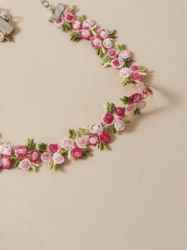 Lace Flower Choker - INS | Online Fashion Free Shipping Clothing, Dresses, Tops, Shoes