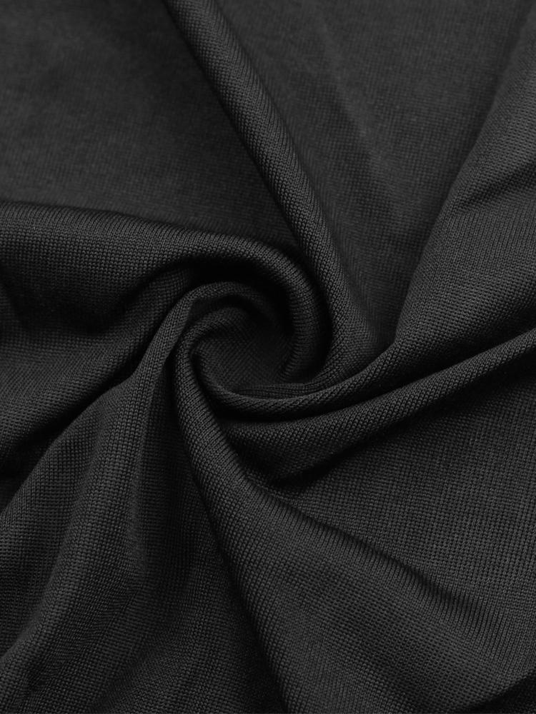 Lace Open-back Slit Suspender Nightdress - Lingerie - INS | Online Fashion Free Shipping Clothing, Dresses, Tops, Shoes - 07/06/2021 - Color_Black - LIN2106030003