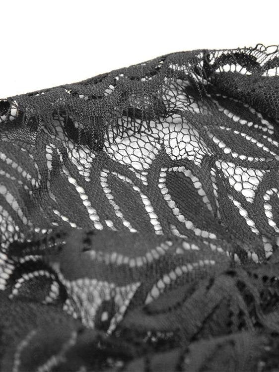 Lace Short Dress & Underwear Lingerie - Lingerie - INS | Online Fashion Free Shipping Clothing, Dresses, Tops, Shoes - 07/06/2021 - Color_Black - LIN2106040017