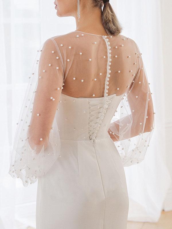 Lace Stitching Tube Top Mopping Dress - Maxi Dresses - INS | Online Fashion Free Shipping Clothing, Dresses, Tops, Shoes - 19/07/2021 - 40-50 - color-white