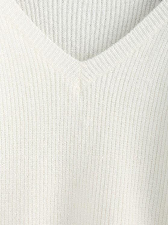 Lace Trim Raglan Sleeve Sweater - INS | Online Fashion Free Shipping Clothing, Dresses, Tops, Shoes