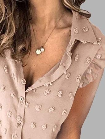 Lapel Sleeveless Solid Color Button Blouses - Blouses - INS | Online Fashion Free Shipping Clothing, Dresses, Tops, Shoes - BLO2106070043 - Category_Blouses - Color_Black