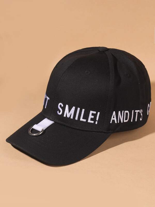 Letter Embroidered Baseball Cap - INS | Online Fashion Free Shipping Clothing, Dresses, Tops, Shoes