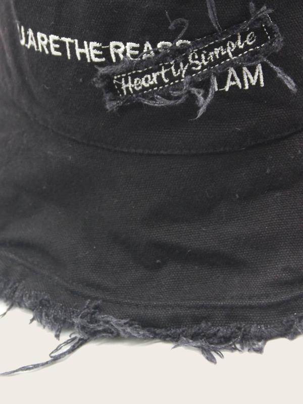 Letter Graphic Bucket Hat - INS | Online Fashion Free Shipping Clothing, Dresses, Tops, Shoes