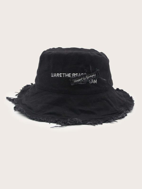 Letter Graphic Bucket Hat - INS | Online Fashion Free Shipping Clothing, Dresses, Tops, Shoes