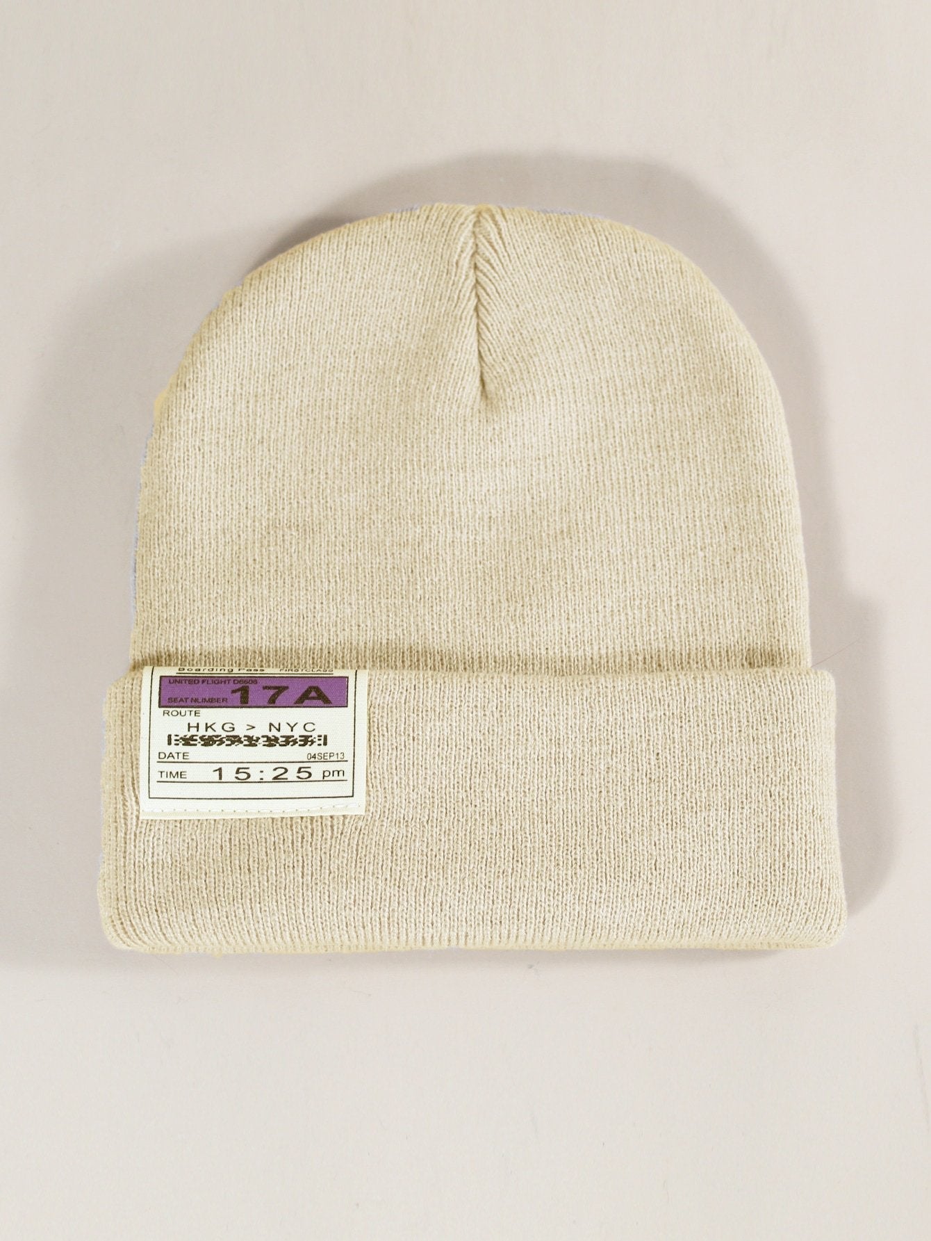 Letter Label Decor Beanie - INS | Online Fashion Free Shipping Clothing, Dresses, Tops, Shoes